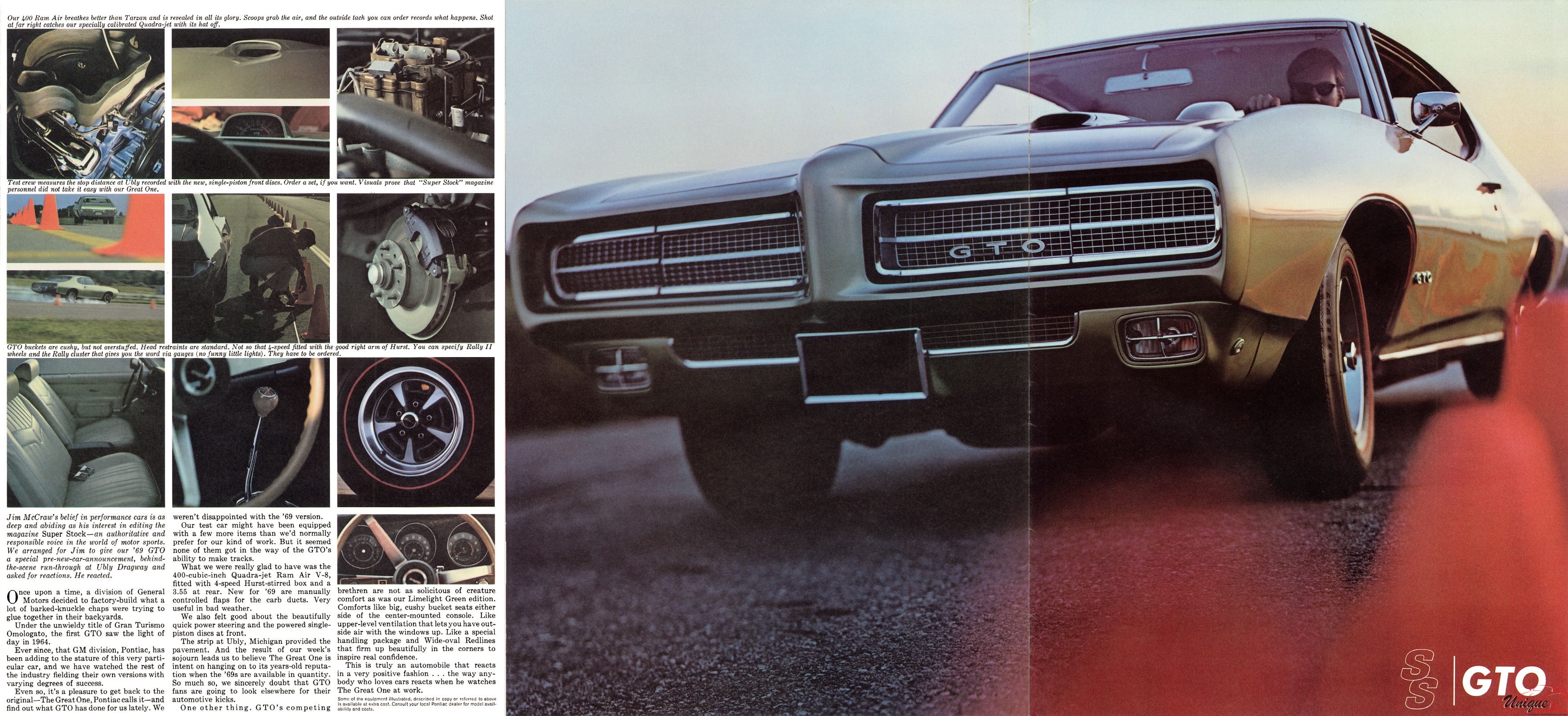1969 Pontiac Performance Brochure Page 2